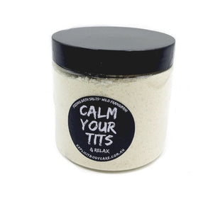 Calm Your Tits And Relax - Bath Salts - Frangipani
