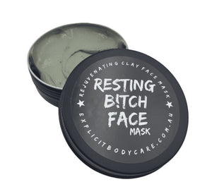 Resting Bitch Face - Face Mask