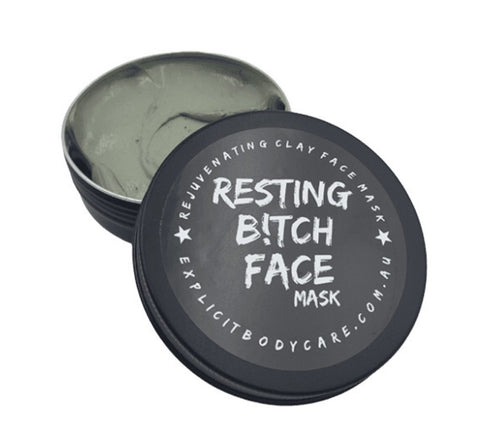 Resting Bitch Face - Face Mask
