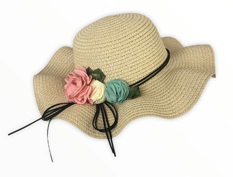 Flower hat - Sand
